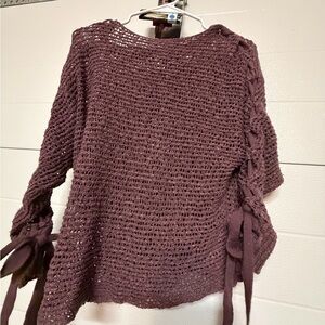 Jolt Women's Deep Purple Knit Sweater